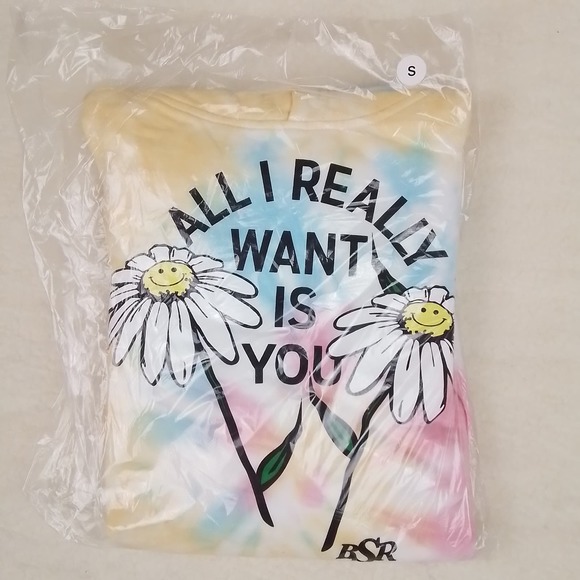 NIP REVOLVE BSR Samii Ryan Hoodie Size Small All I Really Want Is You - Picture 4 of 10